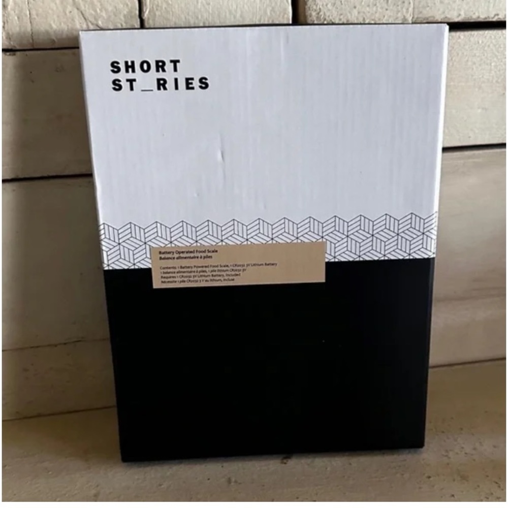 Short Stories Battery Operated Kitchen Scale New In Box